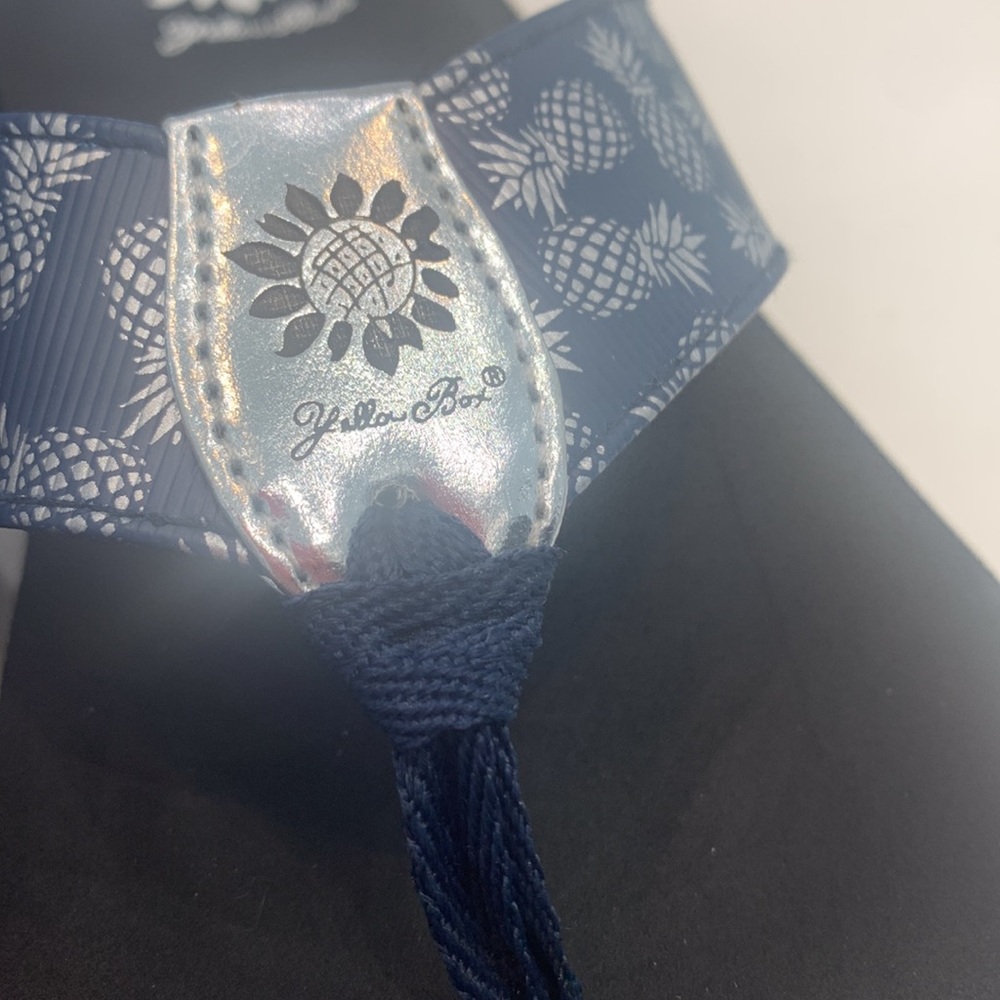 Yellowbox Pineapple Flip Flops - image 4